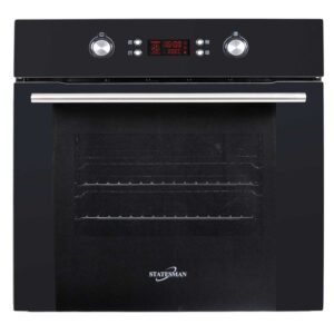 Statesman Electric Built-In Multi-Function Single Oven - Black